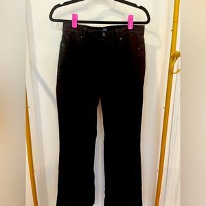 Gap 27r boot cut black pants
